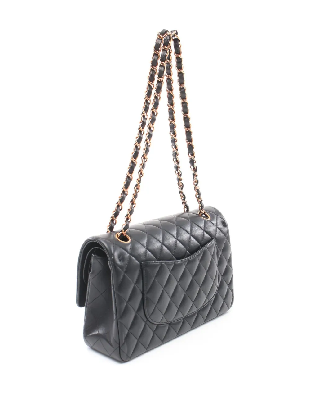 CHANEL Pre-Owned 2020s Double Flap shoulder bag - Zwart
