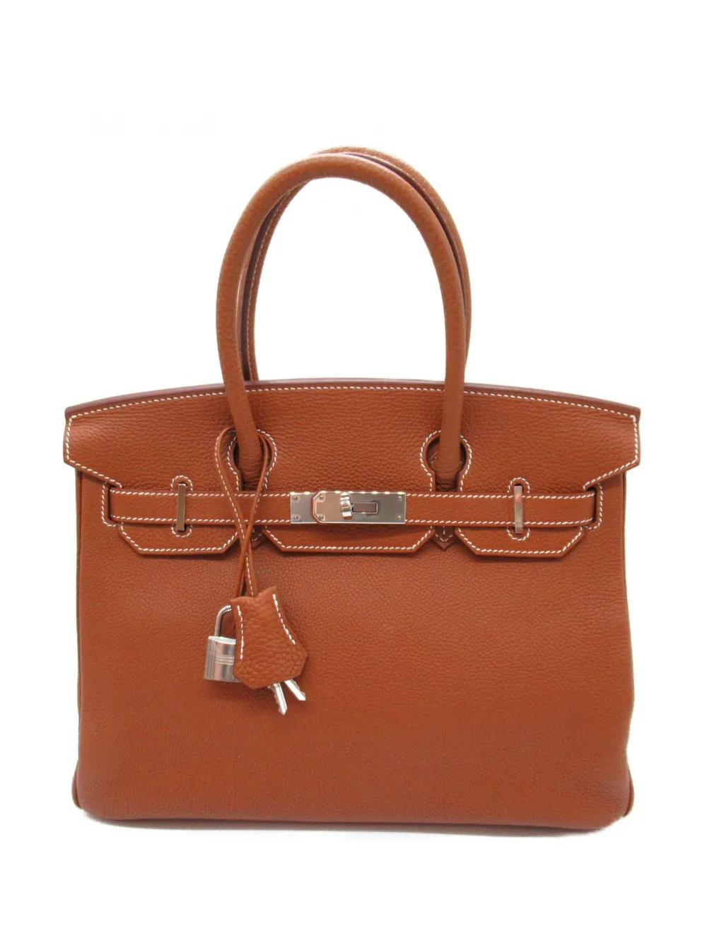 Hermès Pre-Owned 2022 バーキン 30 ハンドバッグ - ブラウン Hermès Pre-Owned 2022 バーキン 30 ハンドバッグ - ブラウン