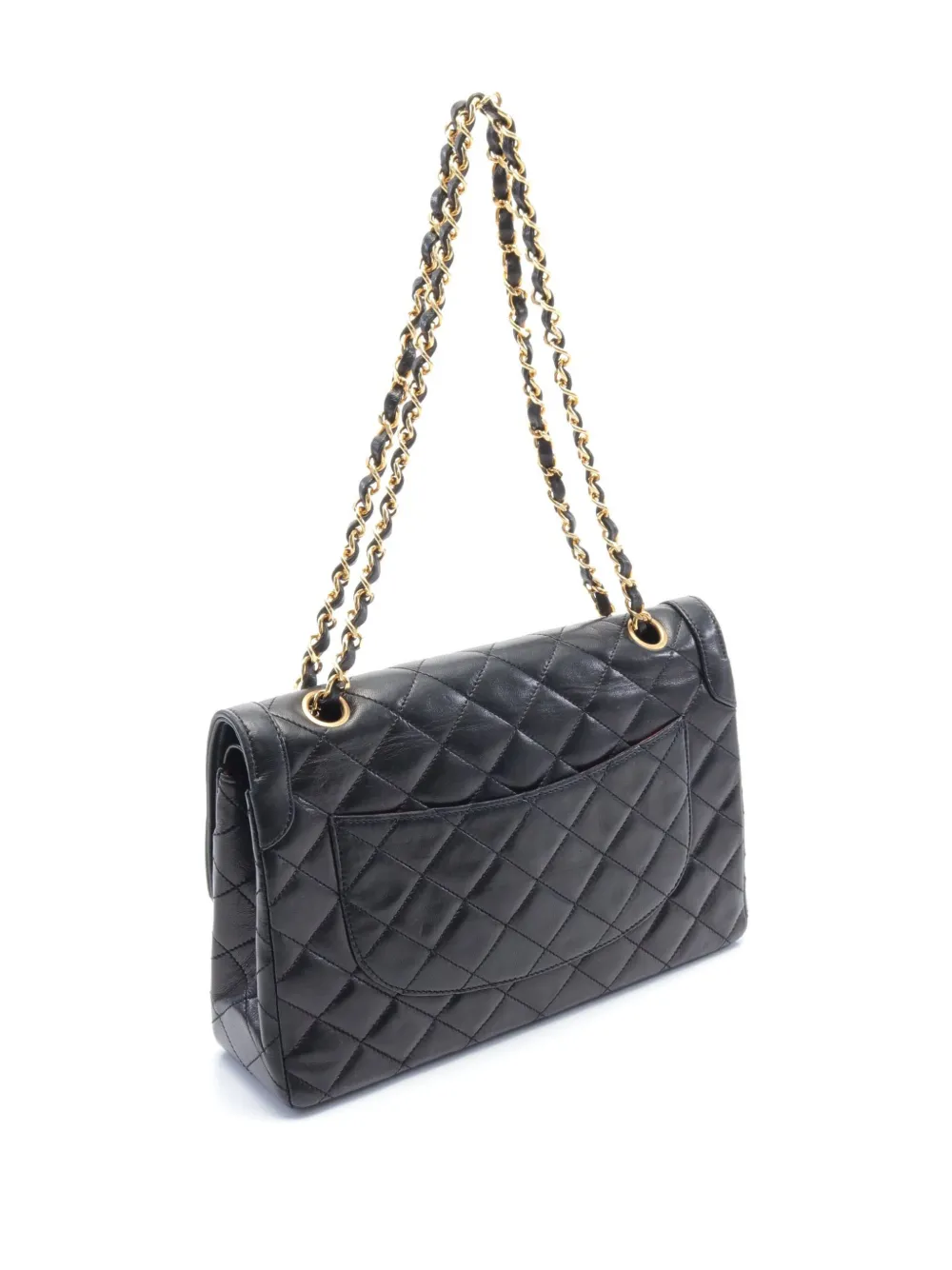 CHANEL Pre-Owned 1991-1994 Double Flap shoulder bag - Zwart