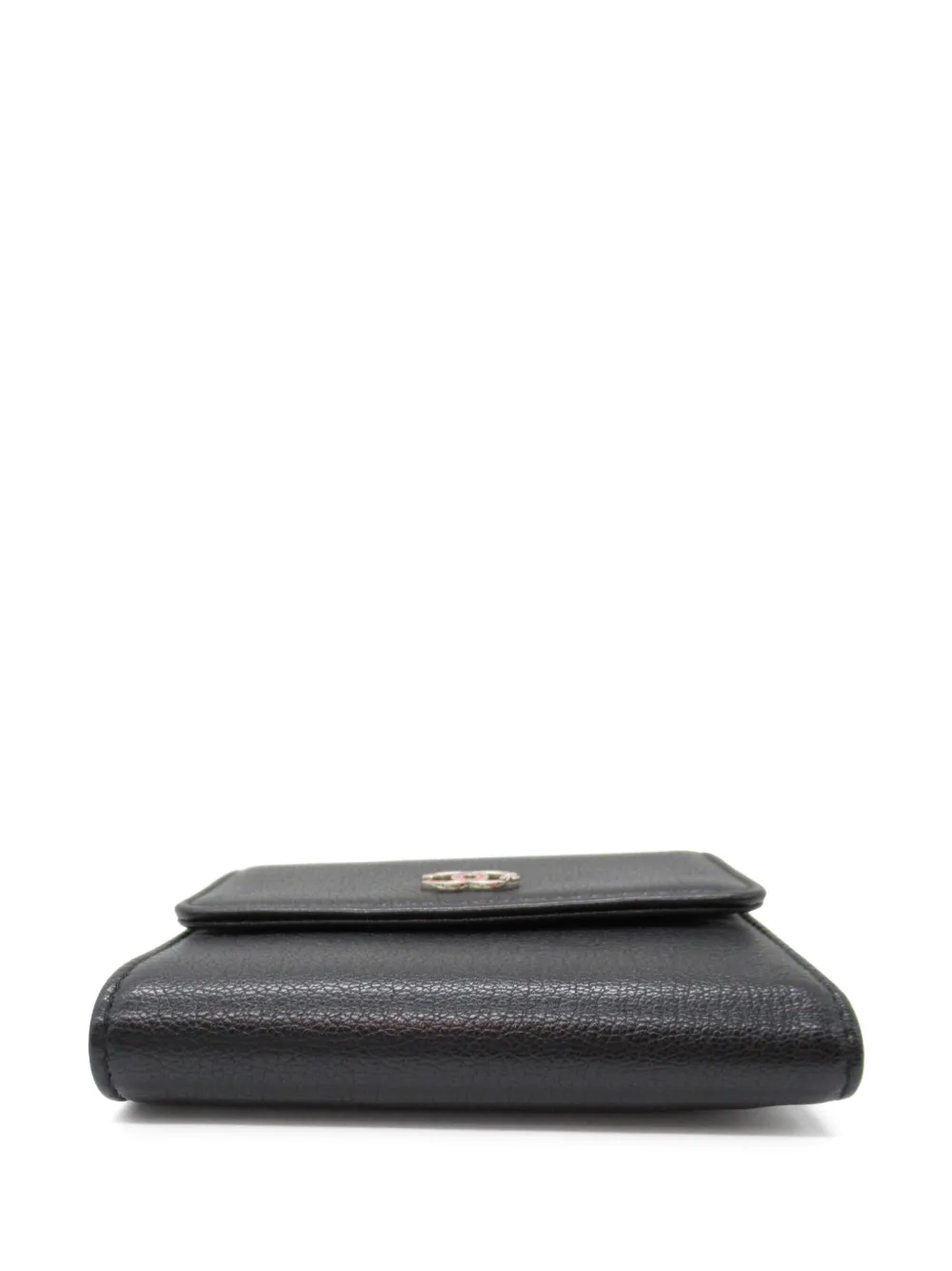 Cheap HOT SALE CHANEL 2018 tri-fold leather wallet Women