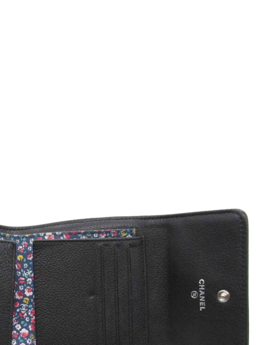 Cheap HOT SALE CHANEL 2018 tri-fold leather wallet Women