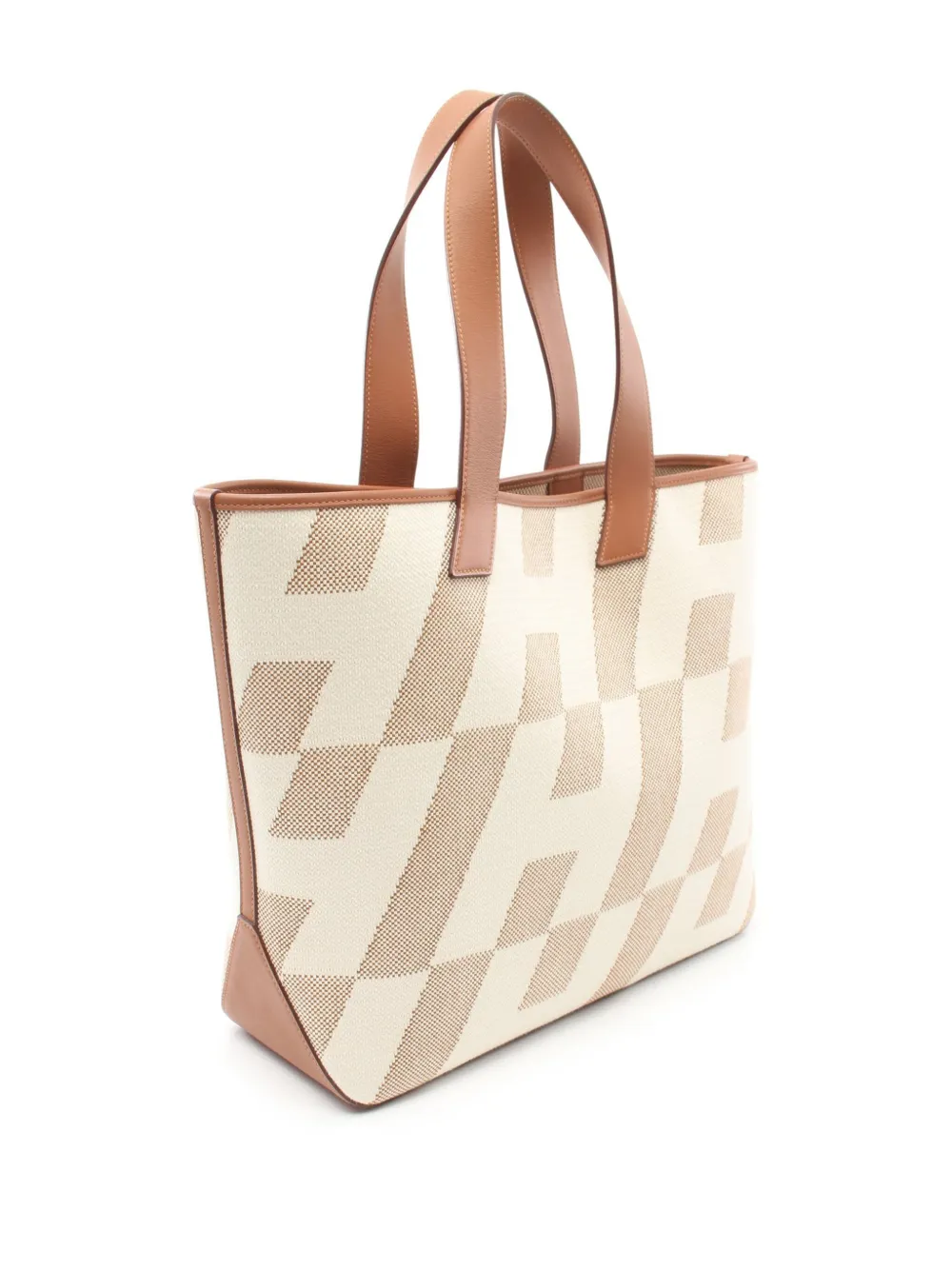 Hermès Pre-Owned 2021 Cabas H tote bag - Off white, light brown