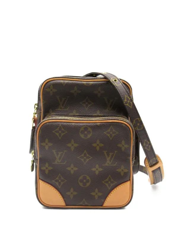 Louis Vuitton Pre Owned Bolso De Hombro Amazon 2002 Marron FARFETCH ES