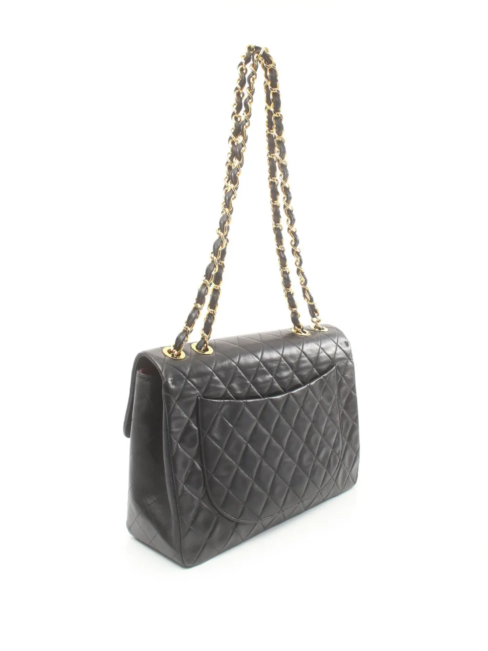 CHANEL Pre-Owned 1991-1994 Classic Flap Maxi shoulder bag - Zwart