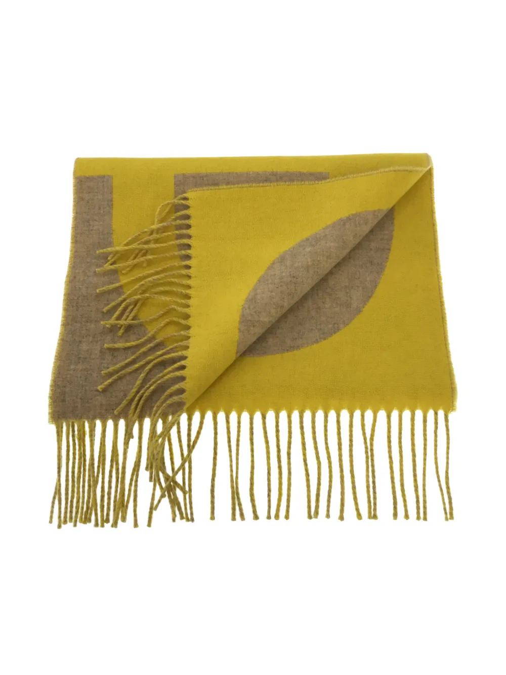 Hermès Pre-Owned 2020s Chaîne d'Ancre scarf - Beige
