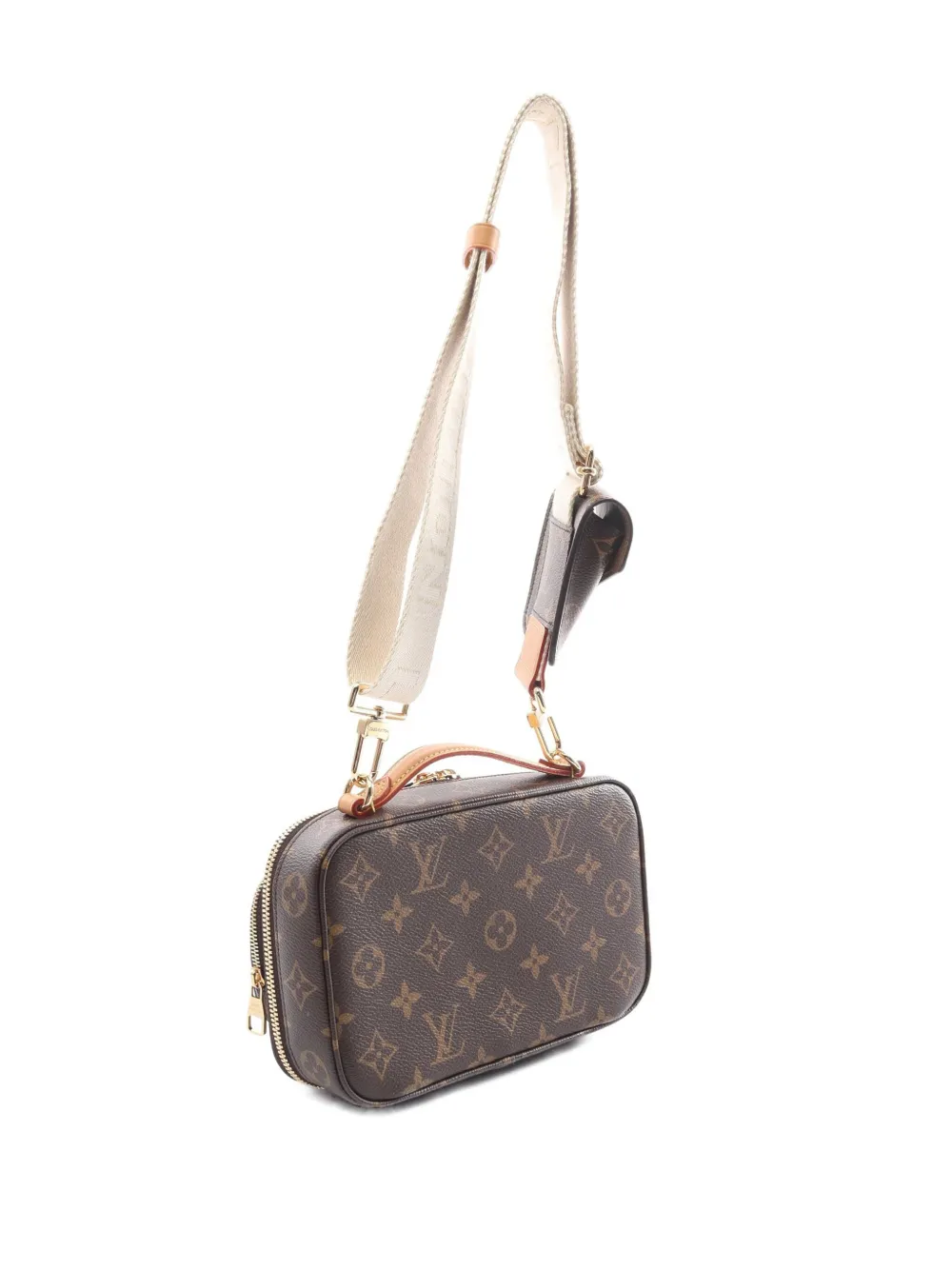Louis Vuitton Pre-Owned 2021 Utility crossbodytas met monogram - Bruin