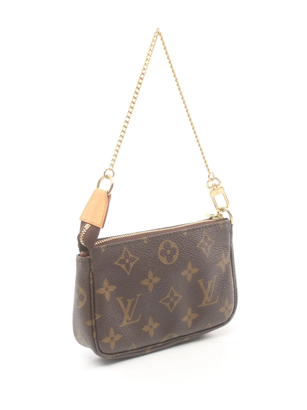 Louis Vuitton Pre-Owned 2008 mini Pochette Accessoires clutch bag - Bruin