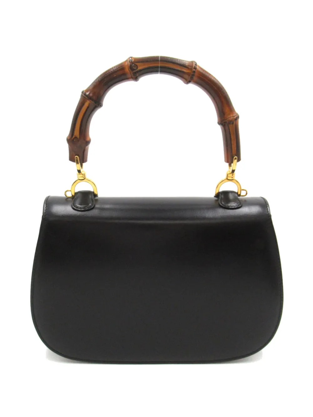 Gucci Pre-Owned 2010s Bamboo two-way bag - Zwart