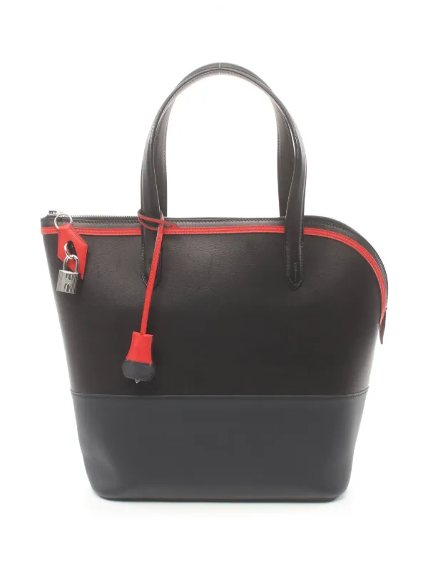 Hermes Pre Owned 2019 Transat Sailor tote bag women Calf Leather One Size Black