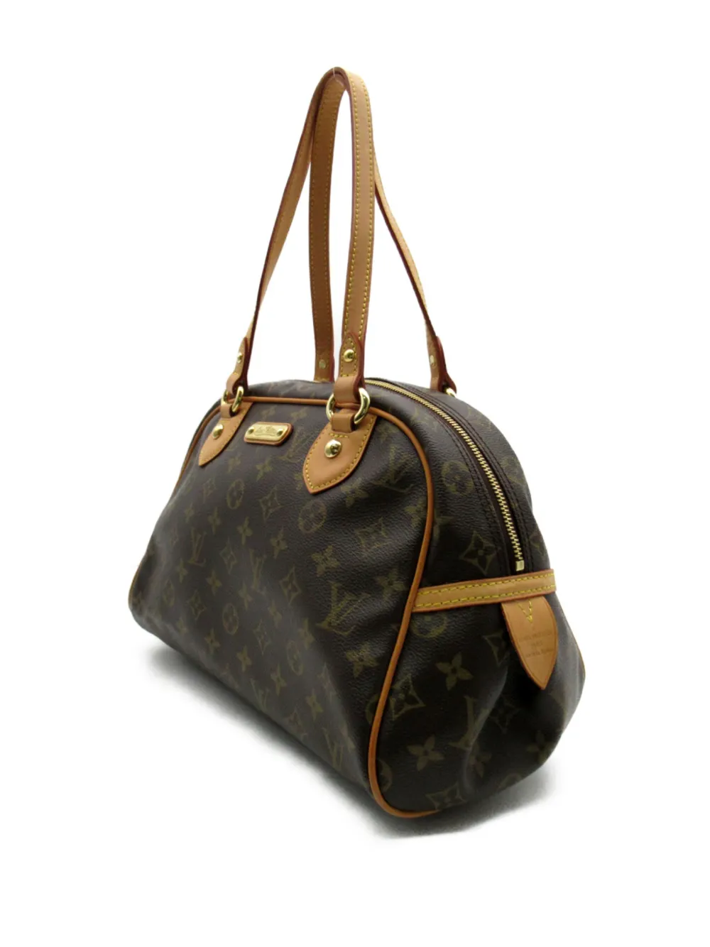 Louis Vuitton Pre Owned 2007 Montorgueil PM Shoulder Bag Brown FARFETCH