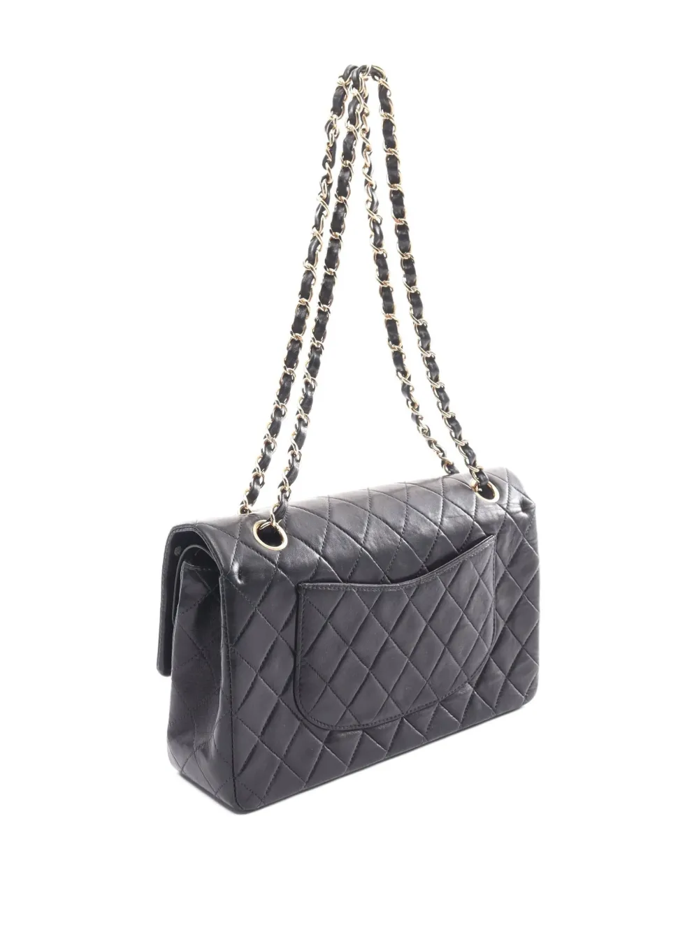 CHANEL Pre-Owned 2003-2004 matelasse flap chain shoulder bag - Zwart