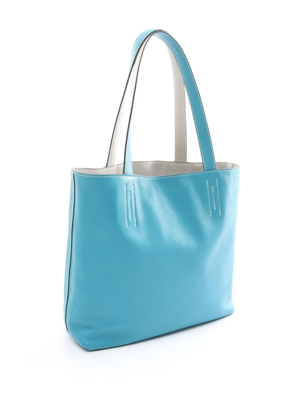 Hermès Pre-Owned 2014 Double Sens 28 tote bag - Blauw