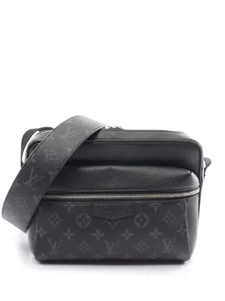Louis Vuitton Pre Owned 1960 Outdoor PM Messenger Bag Black FARFETCH AO
