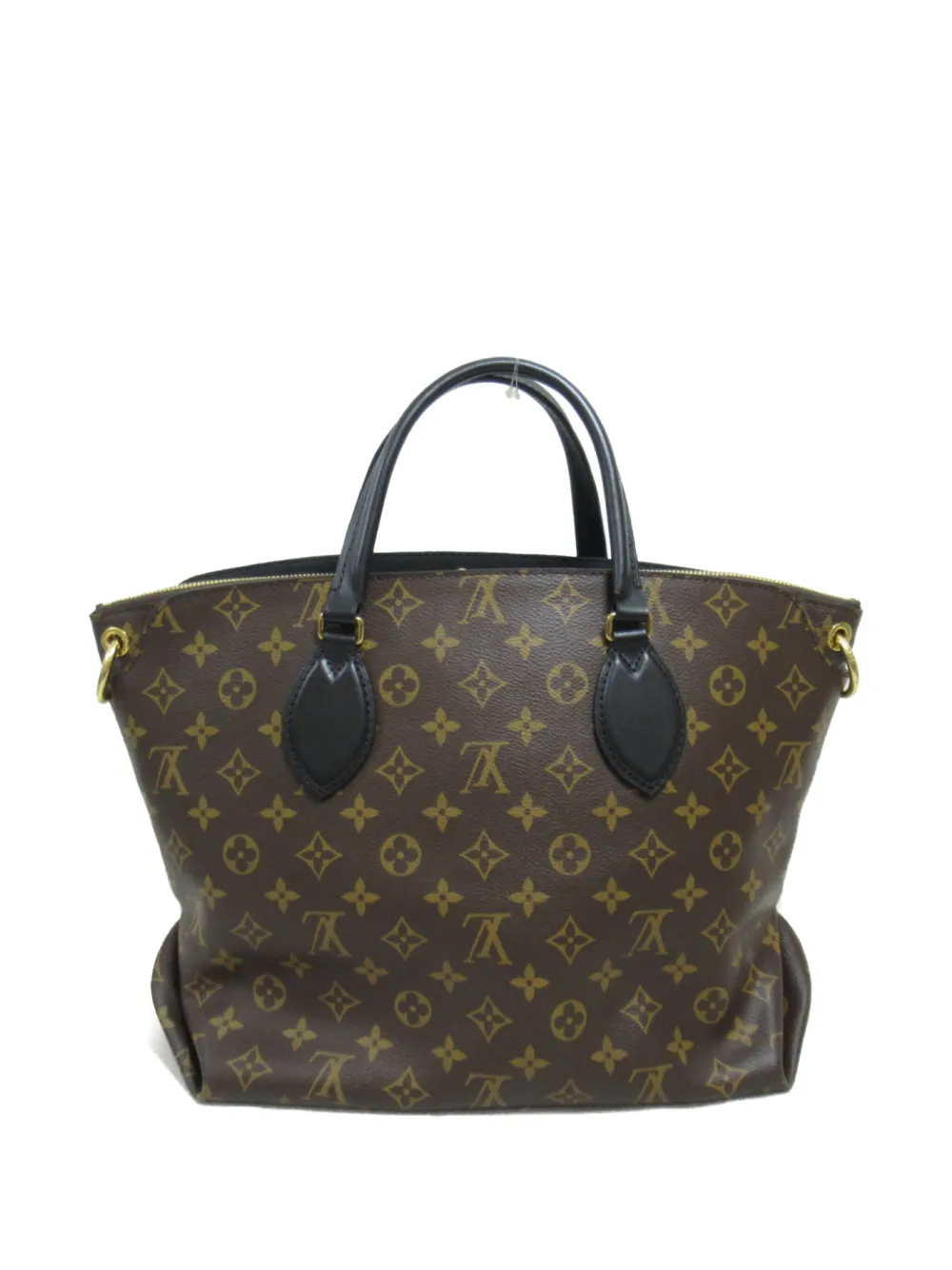 Louis Vuitton Pre-Owned 2019 Flower Zip tote MM shoulder bag - Bruin