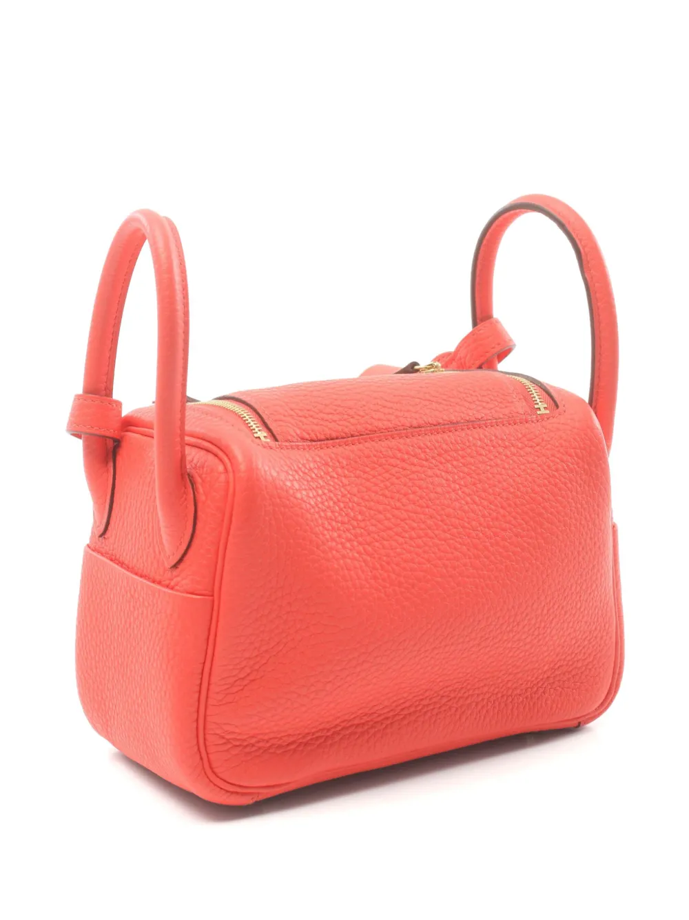 Hermès Pre-Owned 2021 kleine Lindy schoudertas - Oranje