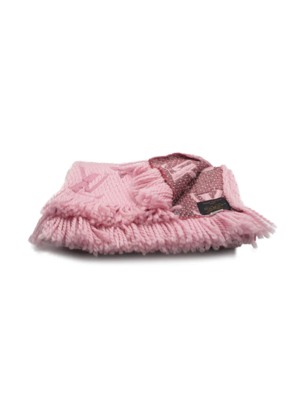 Louis Vuitton Pre-Owned 2019 écharpe logomania scarf - Roze