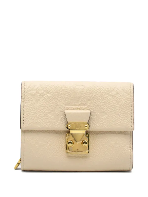Louis Vuitton Pre Owned 2021 Metis Compact tri fold Wallet Neutrals FARFETCH CA
