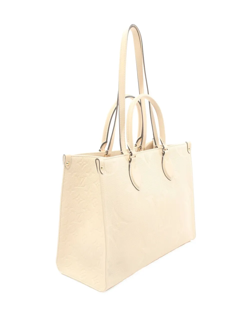 Louis Vuitton Pre-Owned 2021 OnTheGo MM handtas met monogram - Beige