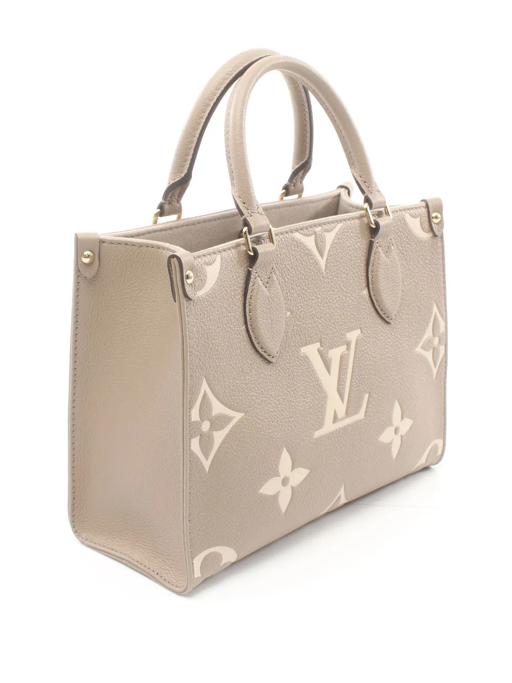 Louis Vuitton Pre-Owned 2021 OnTheGo PM two-way bag - Beige