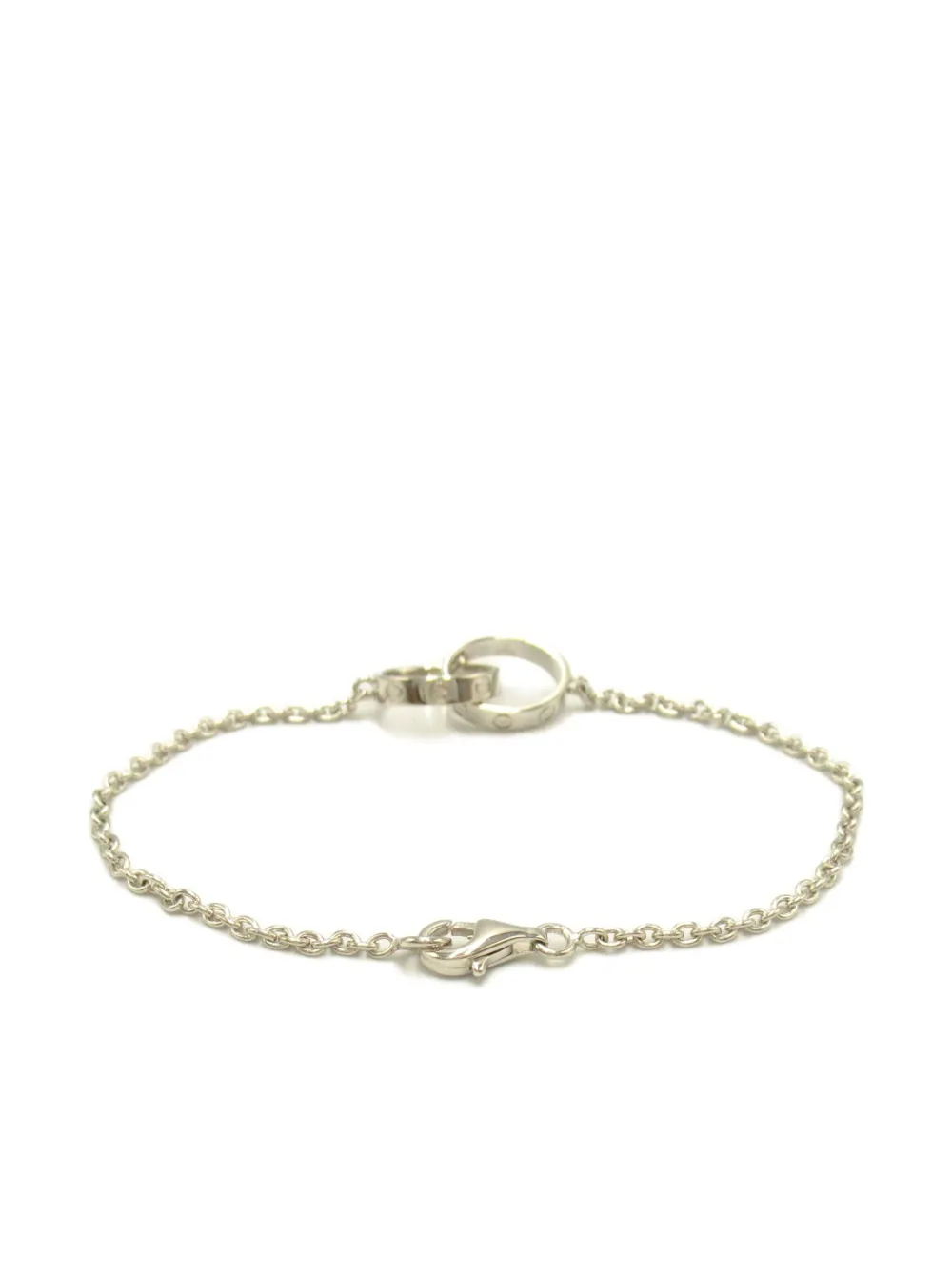 Cartier Pulsera Baby Love En Oro Blanco De 18kt 2010 Plateado