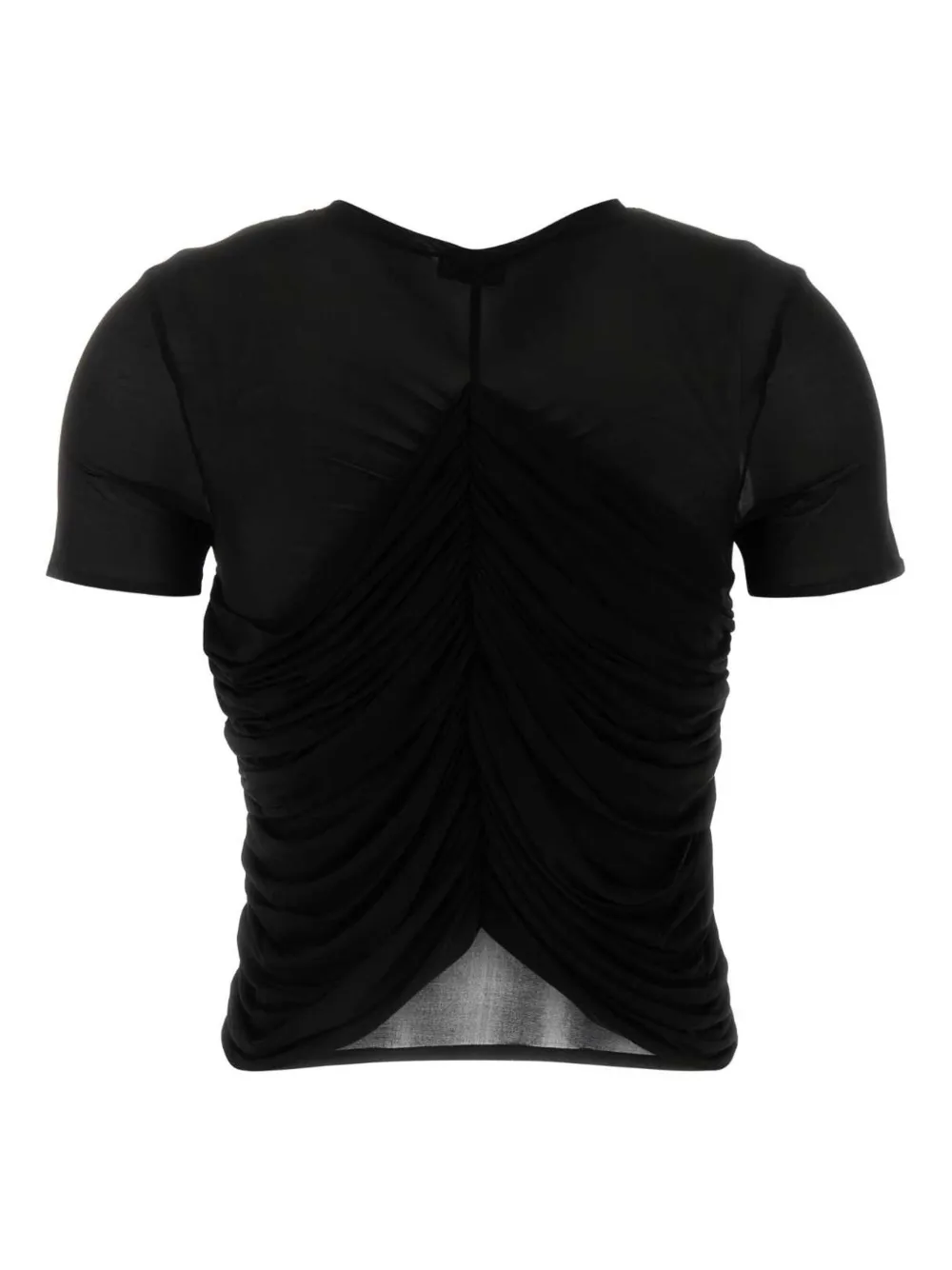 Magda Butrym playera fruncido de malla | Playeras y jerséis | Image 2