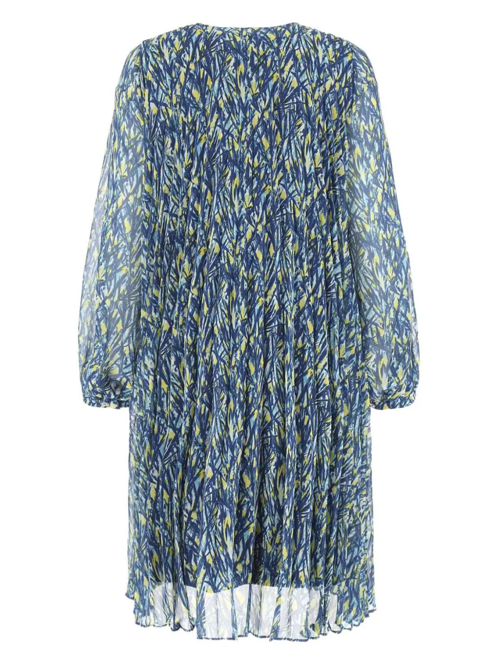 Max Mara Crêpe jurk - Blauw