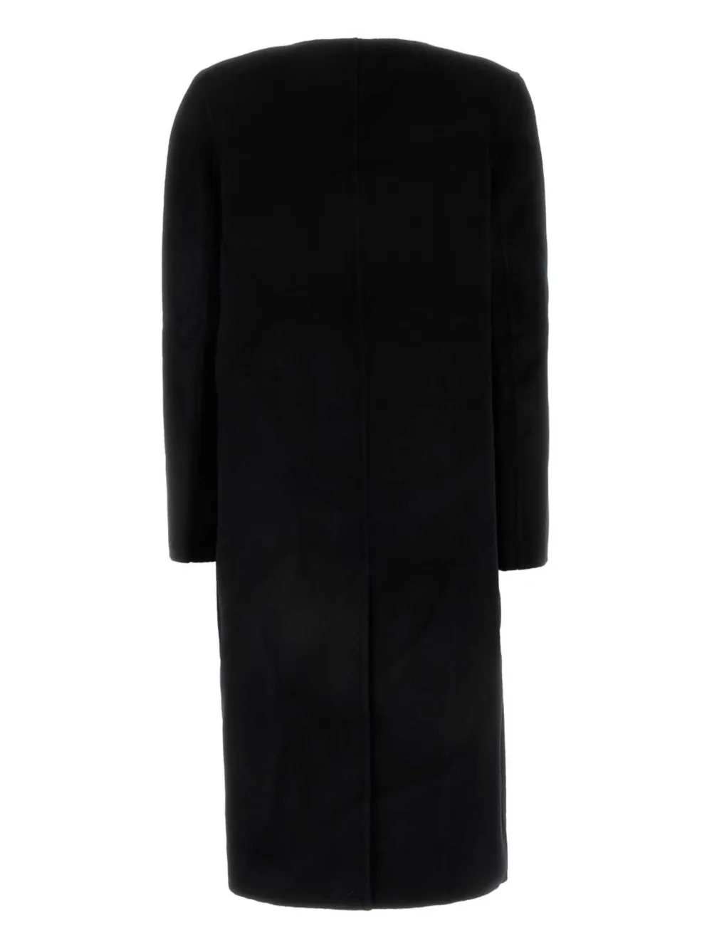 Loulou Studio Banie wrap coat - Zwart