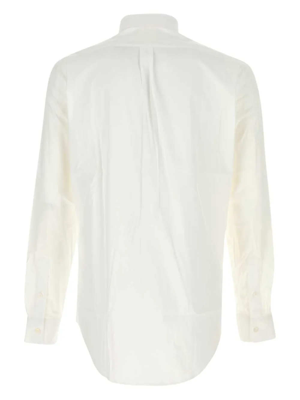 Givenchy logo-embroidered poplin shirt - Beige