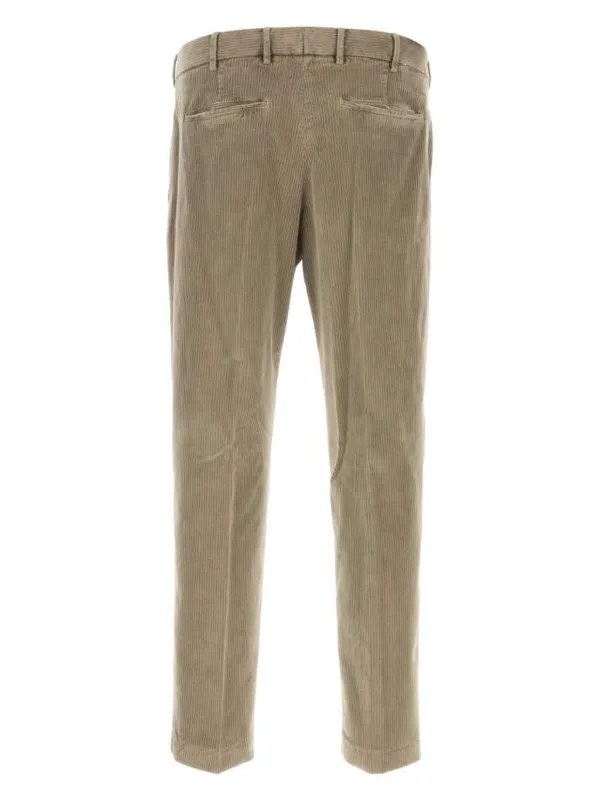 パンツ MUZE CORDUROY 3D TROUSERS(KHAKI) MUZE TURQUOISE LABEL