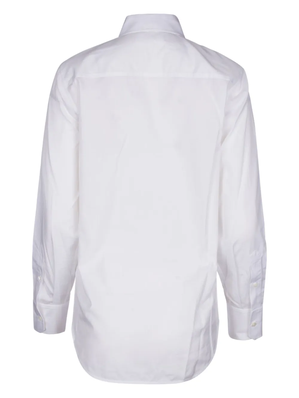 Helmut Lang back cut-out detail shirt - Wit
