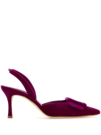 Manolo Blahnik Maysli パンプス | ピンク | FARFETCH JP
