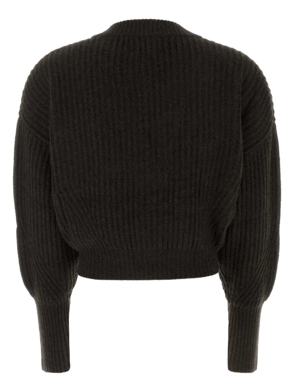 Shop Le Kasha Organic Cashmere Cardigan In Brown