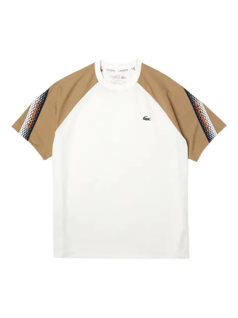 Lacoste raglan-sleeve colour-block T-shirt