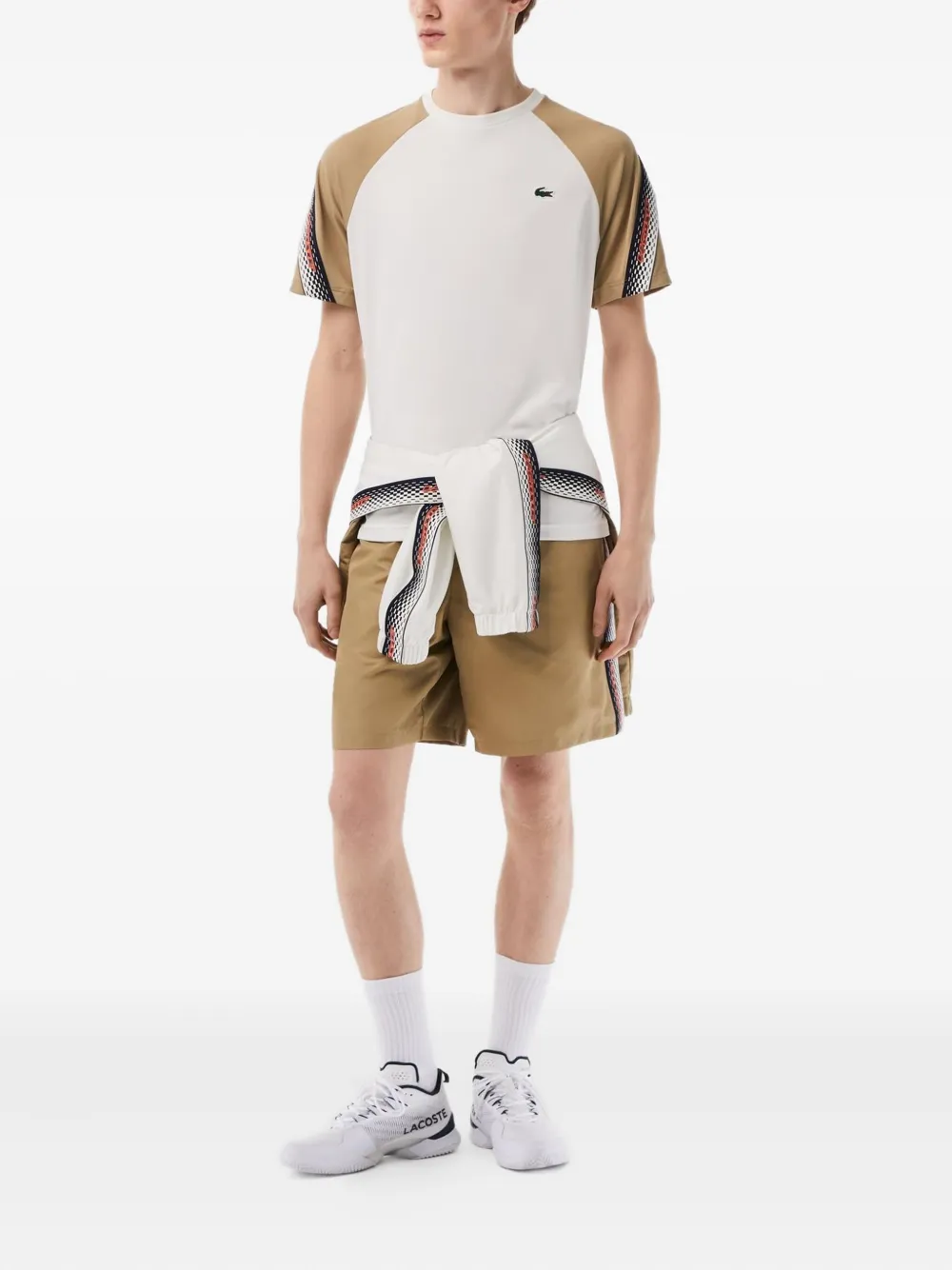 Lacoste raglan-sleeve colour-block T-shirt | T-Shirts | Image 2