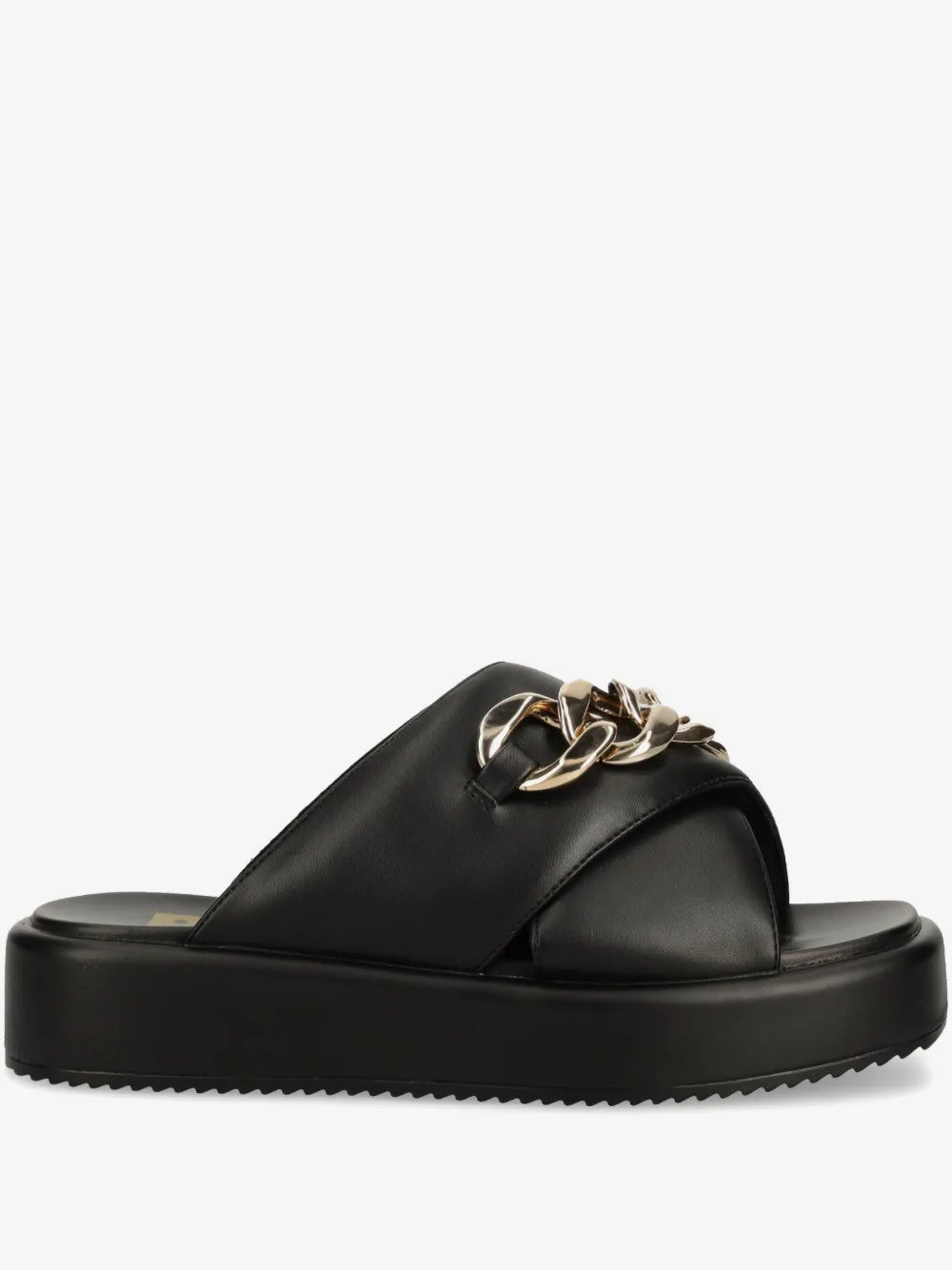 Buffalo Mia slides | Black | Image 1