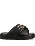 Buffalo Mia slides - Black