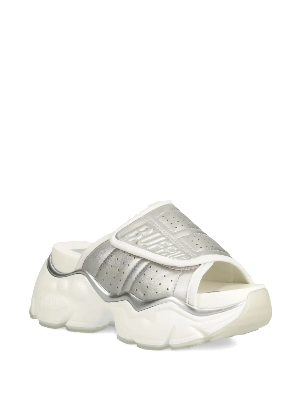 Buffalo Binary Pool slippers - Zilver