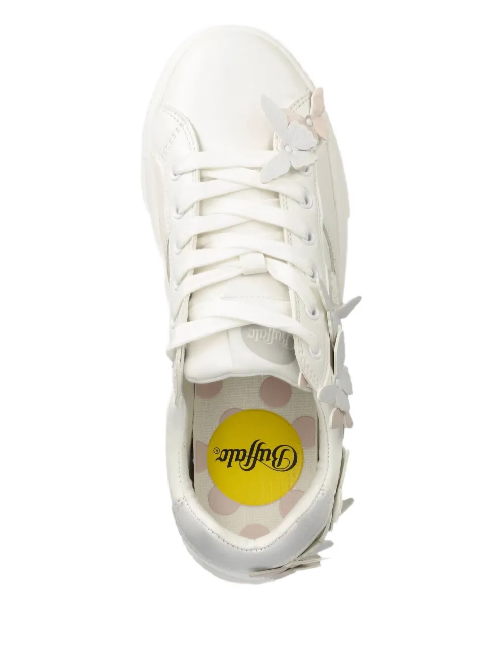 Buffalo Floral-appliqué Platform Sneakers In Multi