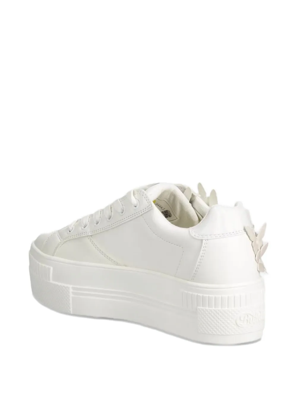 Buffalo Floral-appliqué Platform Sneakers In Multi