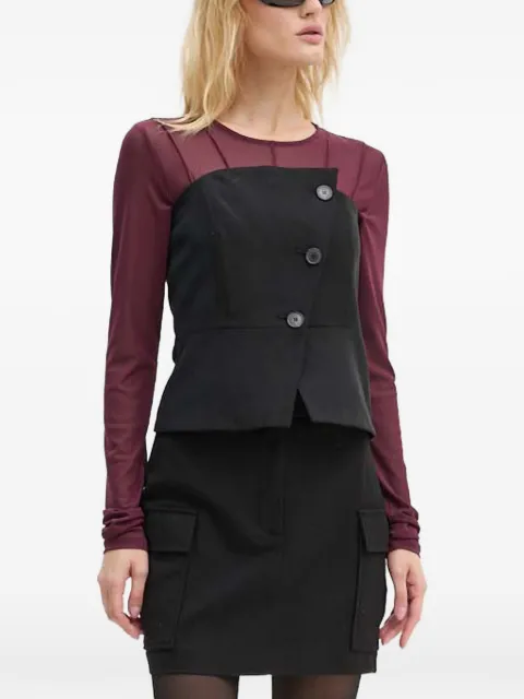 Ba&Sh Gabriella button-up top
