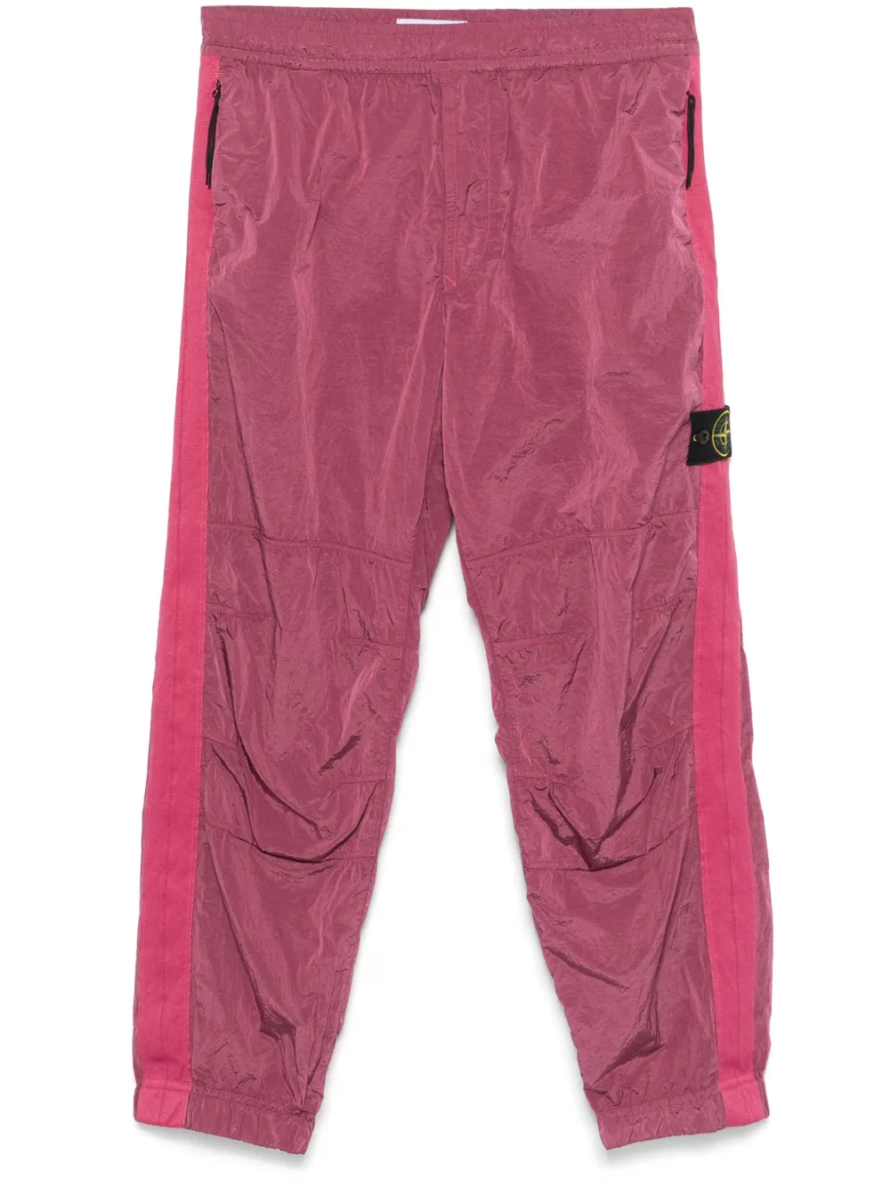 Stone Island Cargo broek met Compass-logopatch Rood