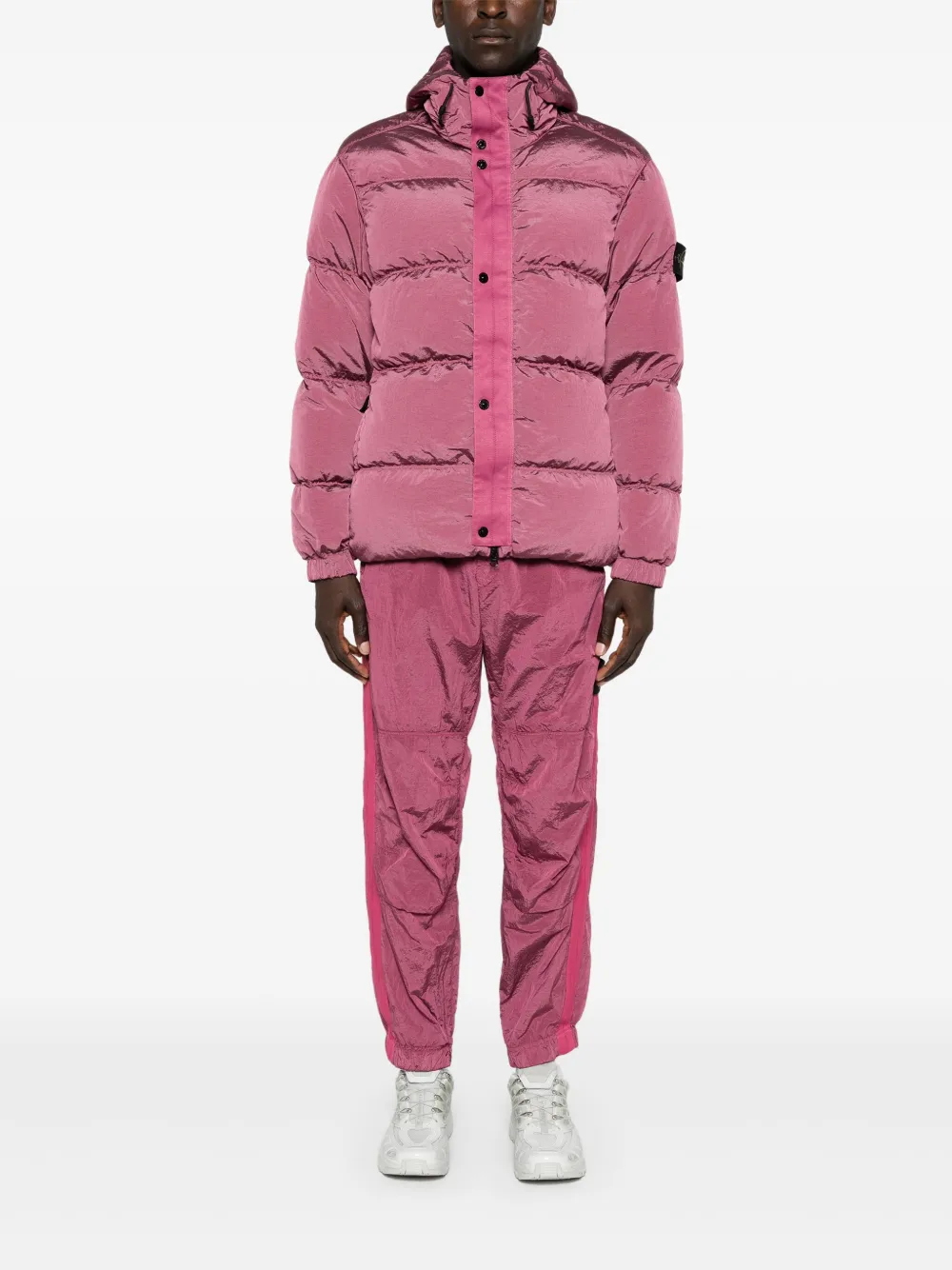Stone Island Cargo broek met Compass-logopatch - Rood