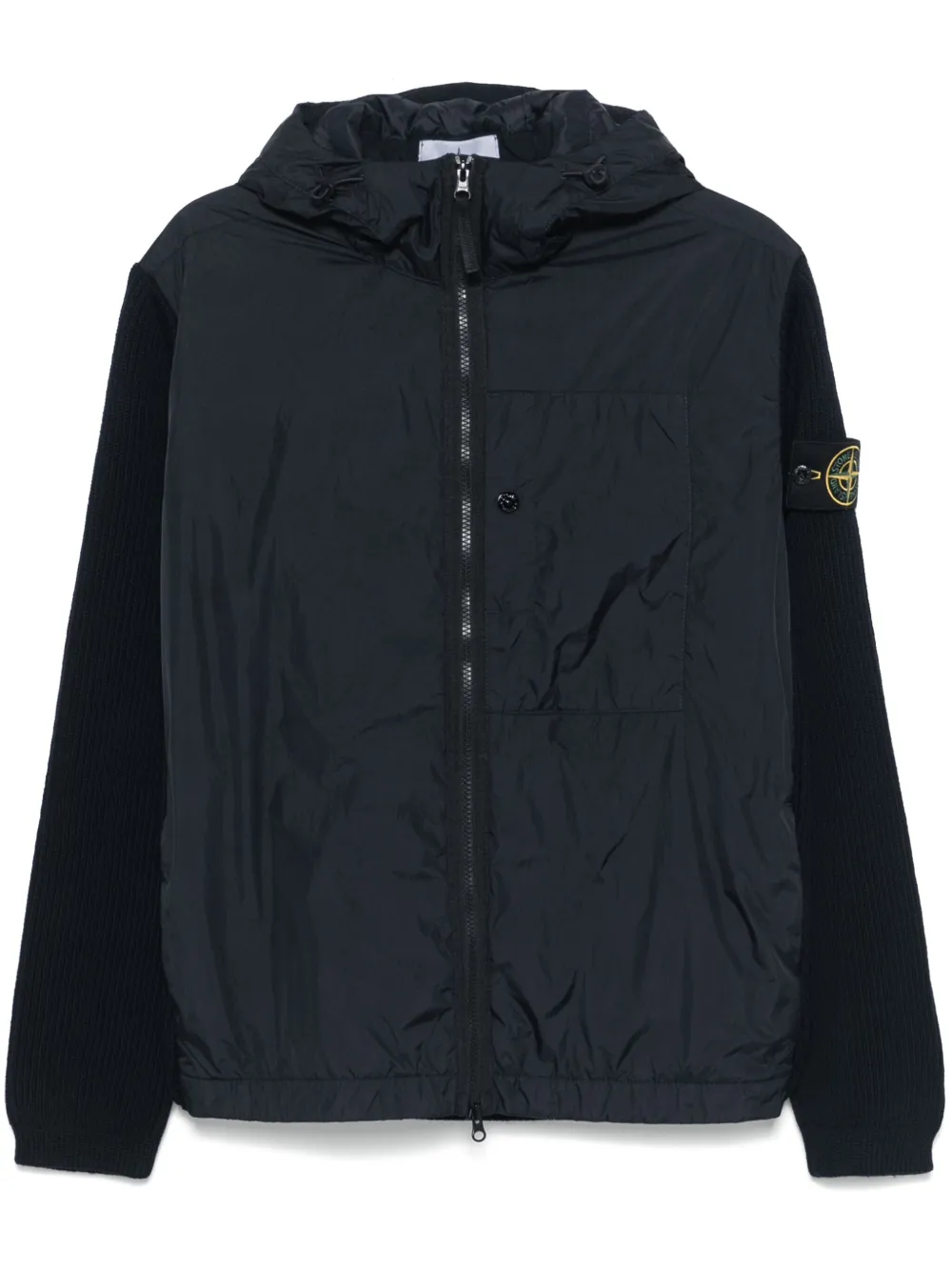 Stone Island 45637 Crinkle Reps R-ny With Primaloft-tc In Blue