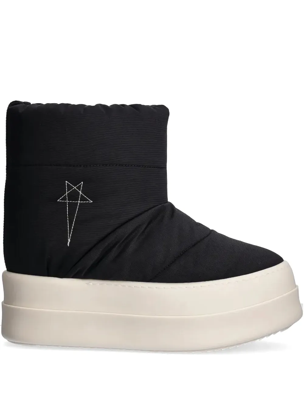 Rick Owens DRKSHDW Mega Bumper laarzen Zwart