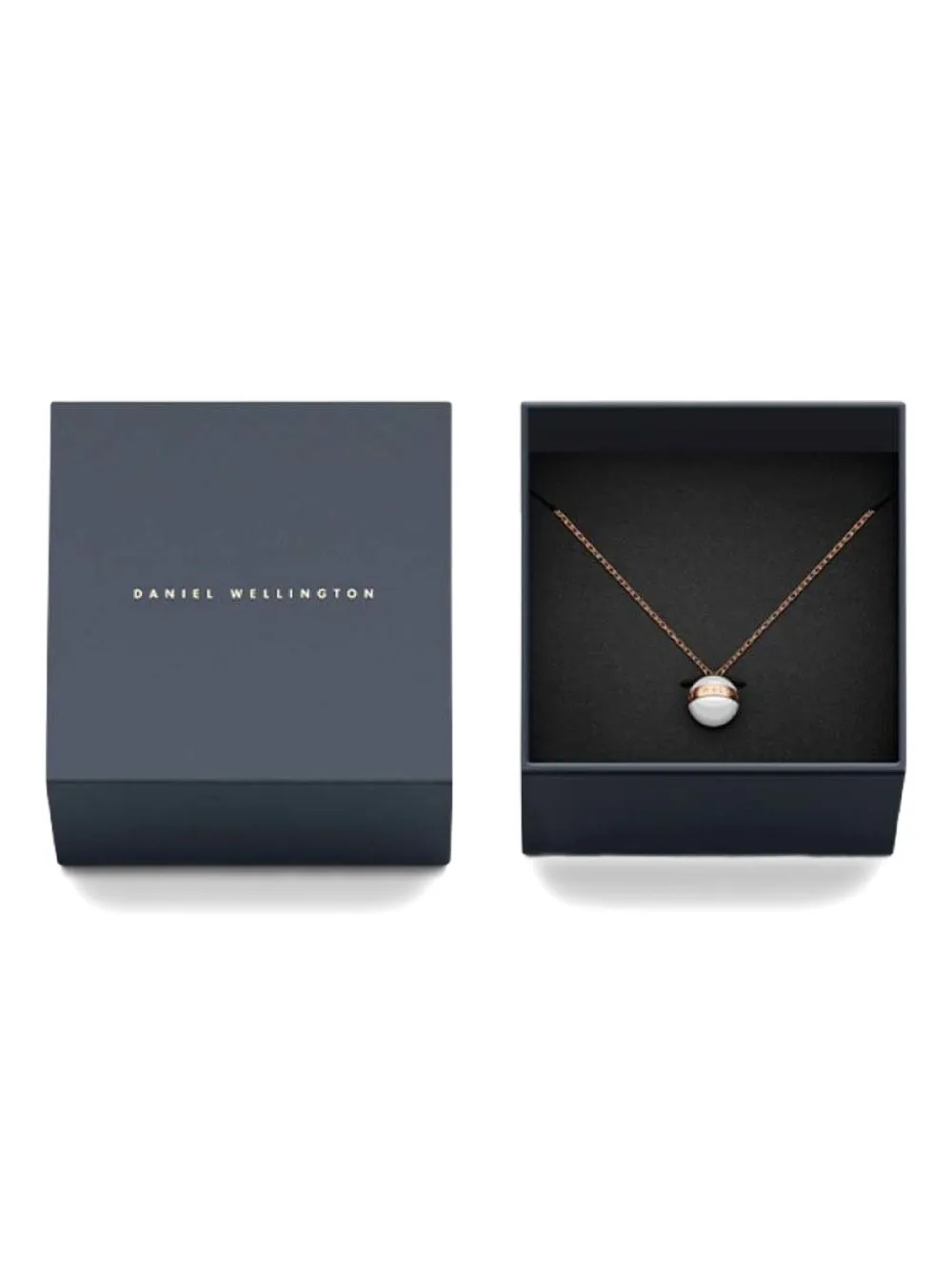 Daniel Wellington Halsketting met bolvormige hanger - Goud