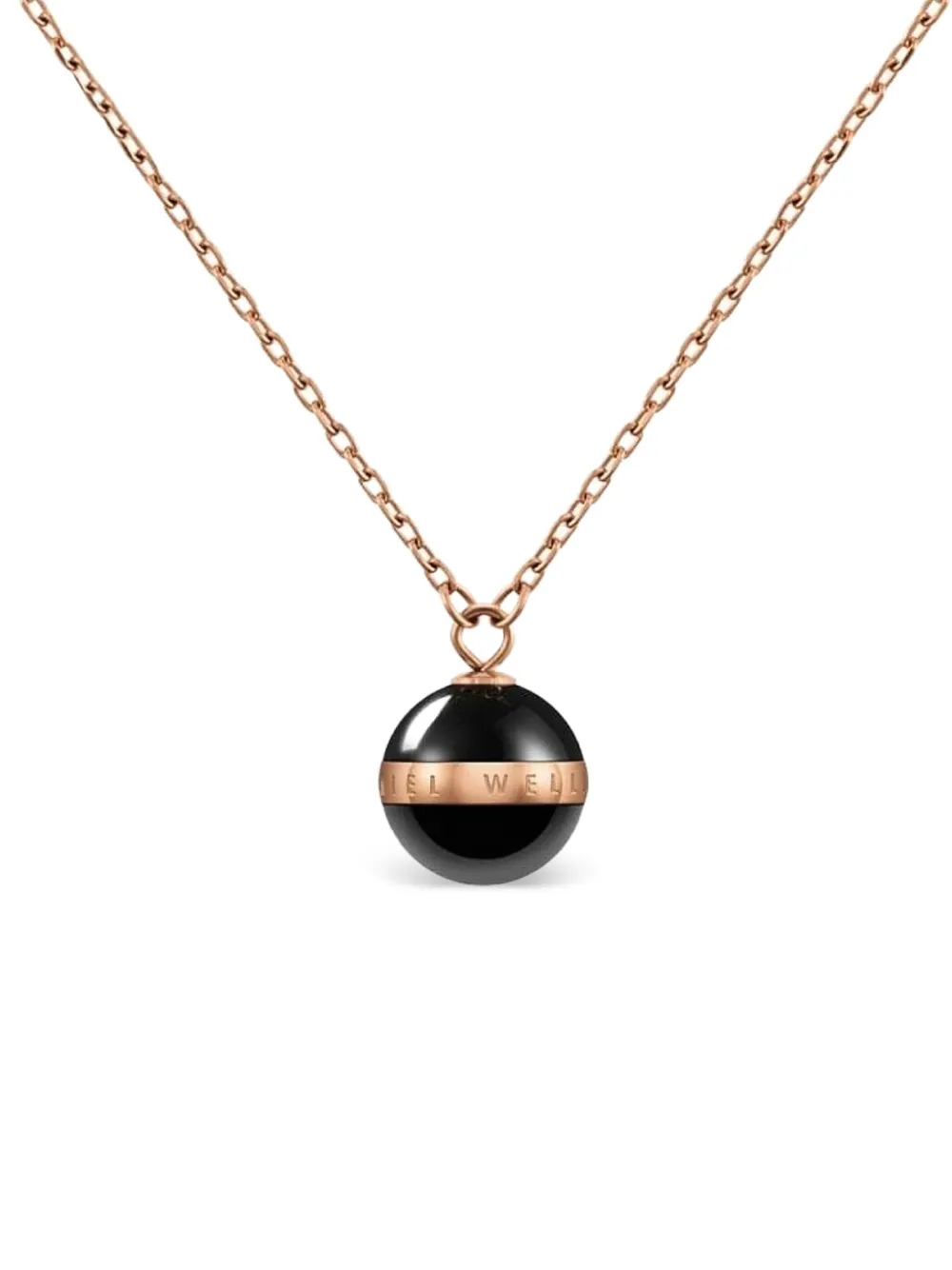 Daniel Wellington sphere necklace - Roze