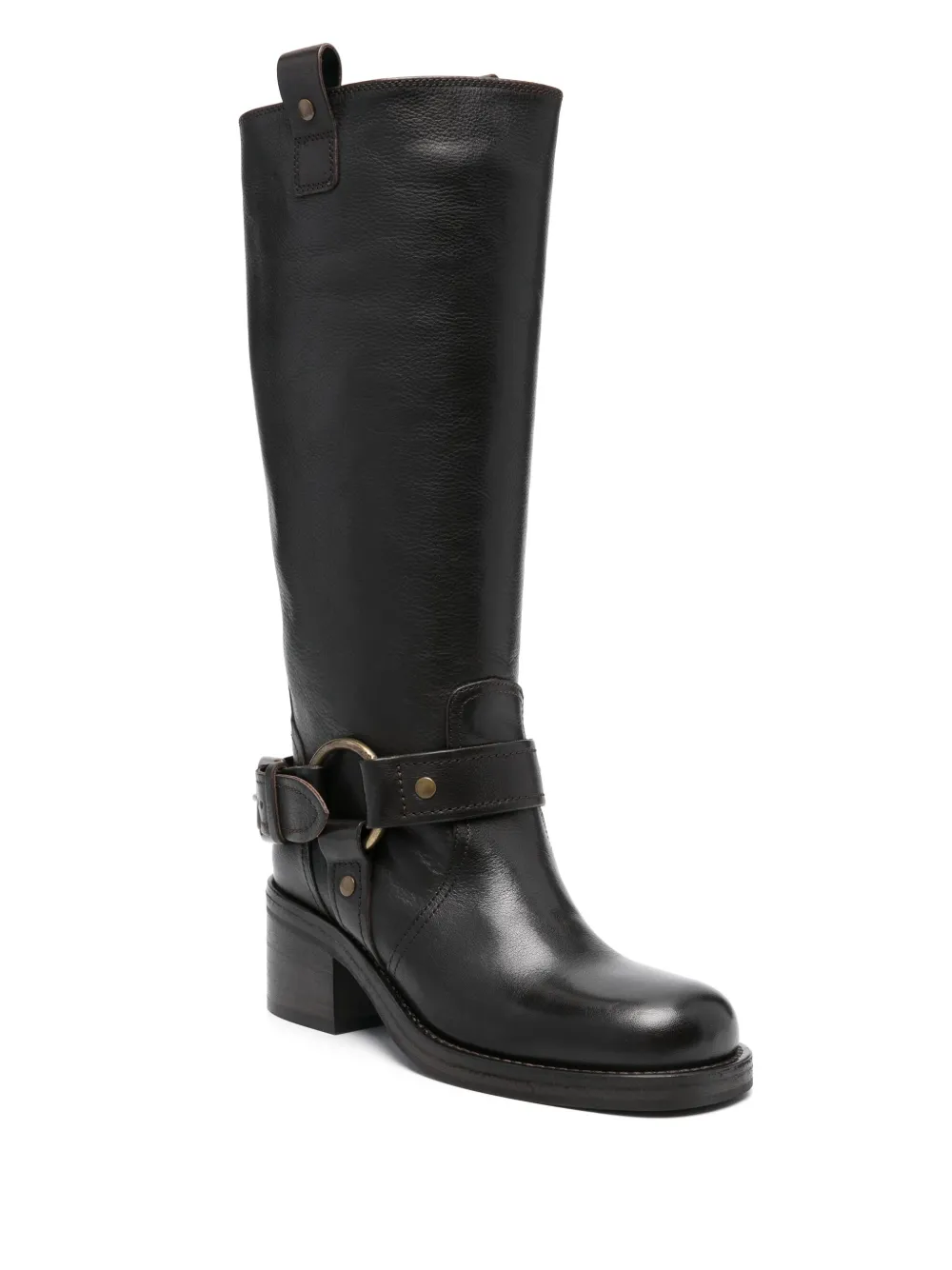 Ash 60mm leather boots - Bruin