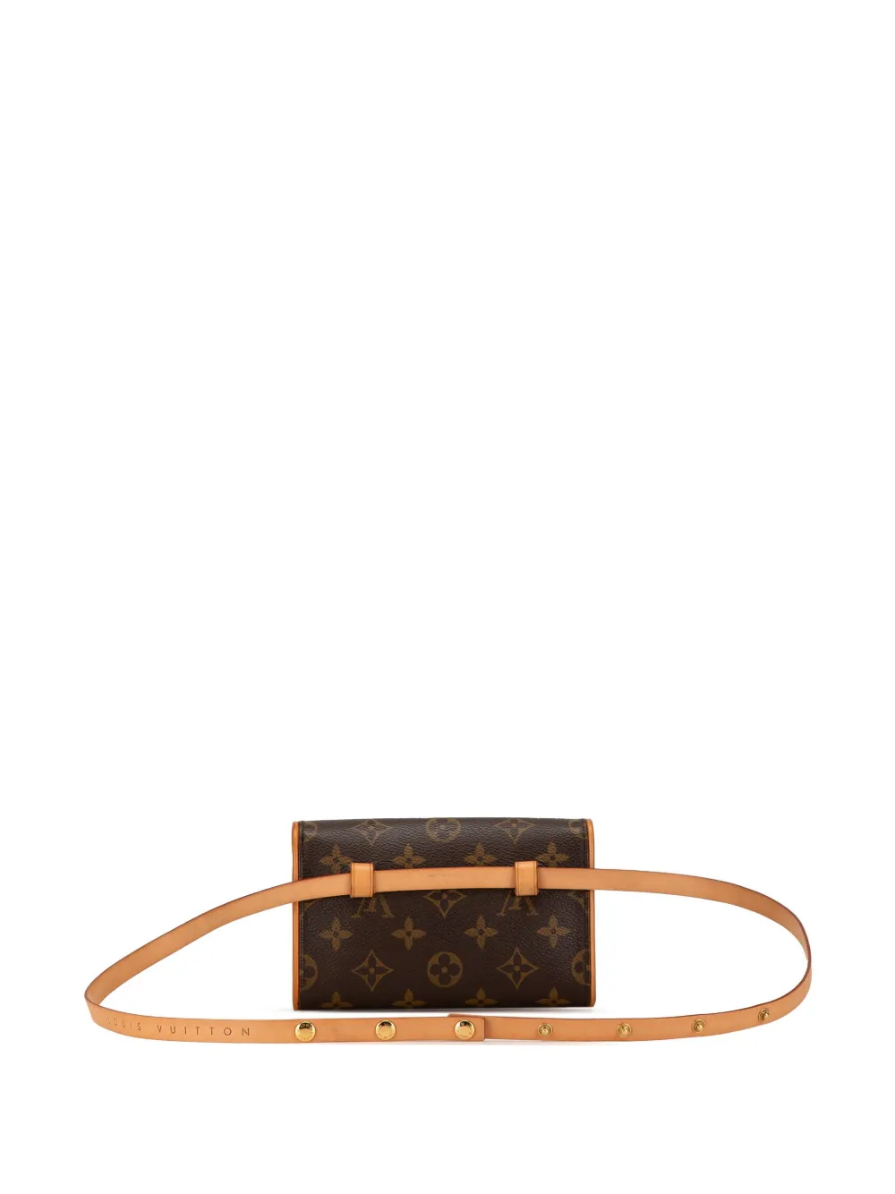 Louis Vuitton Pre-Owned 2001 Monogram Pochette Florentine belt bag - Bruin