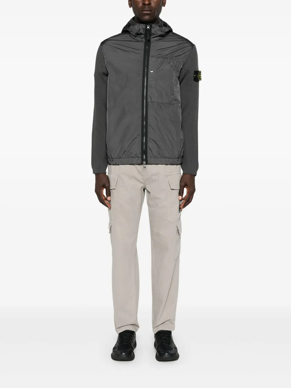 c.p.company C.P. Company Cargo broek met Lens-detail - Grijs