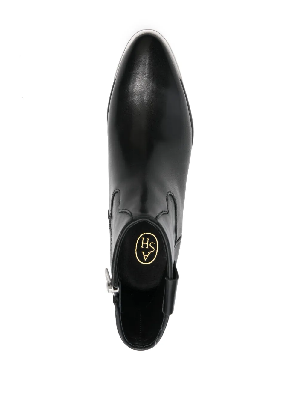 Ash 50mm leather boots Black